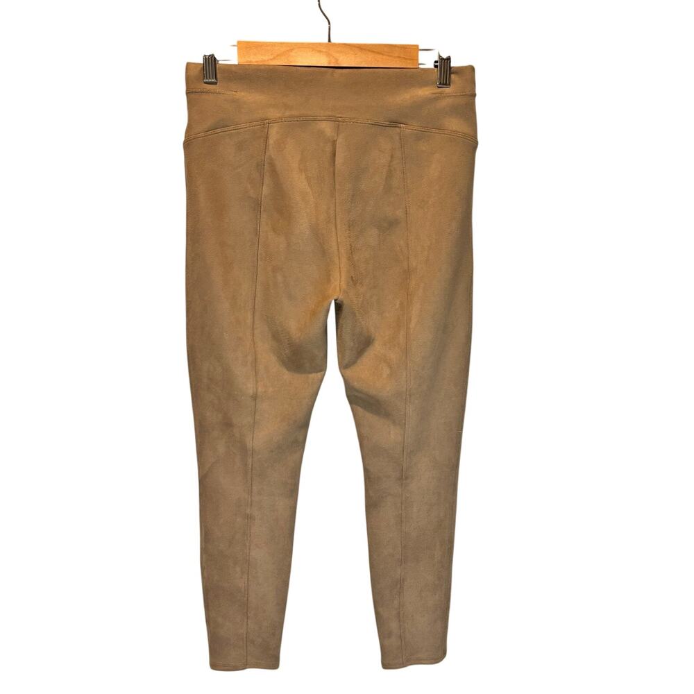 Spanx Tan Faux Suede Pull-On Legging - size Medium - Picture 2 of 3
